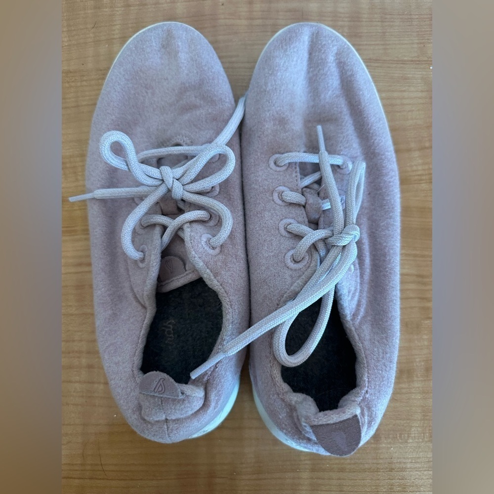 Allbirds Wool Runner in Pink/Lavender - Size 10